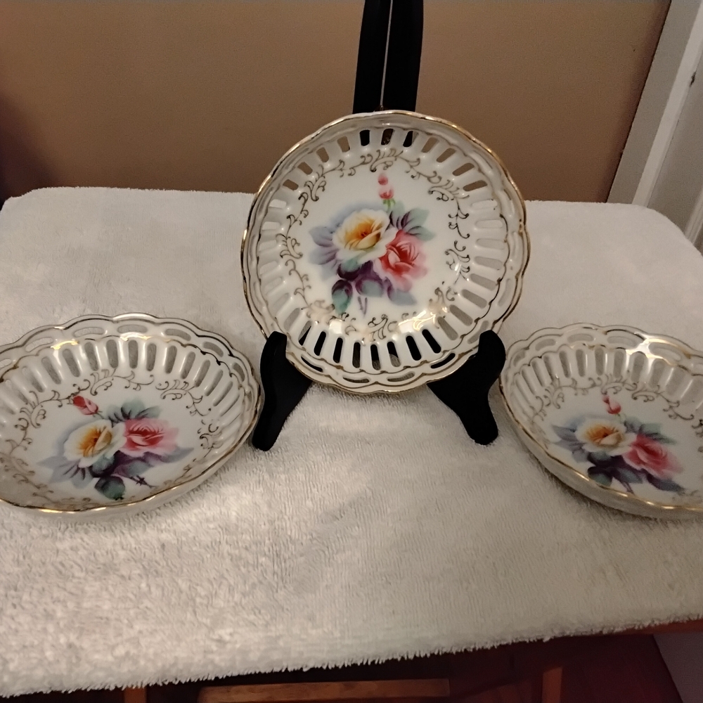 Floral Porcelain Dinnerware Set